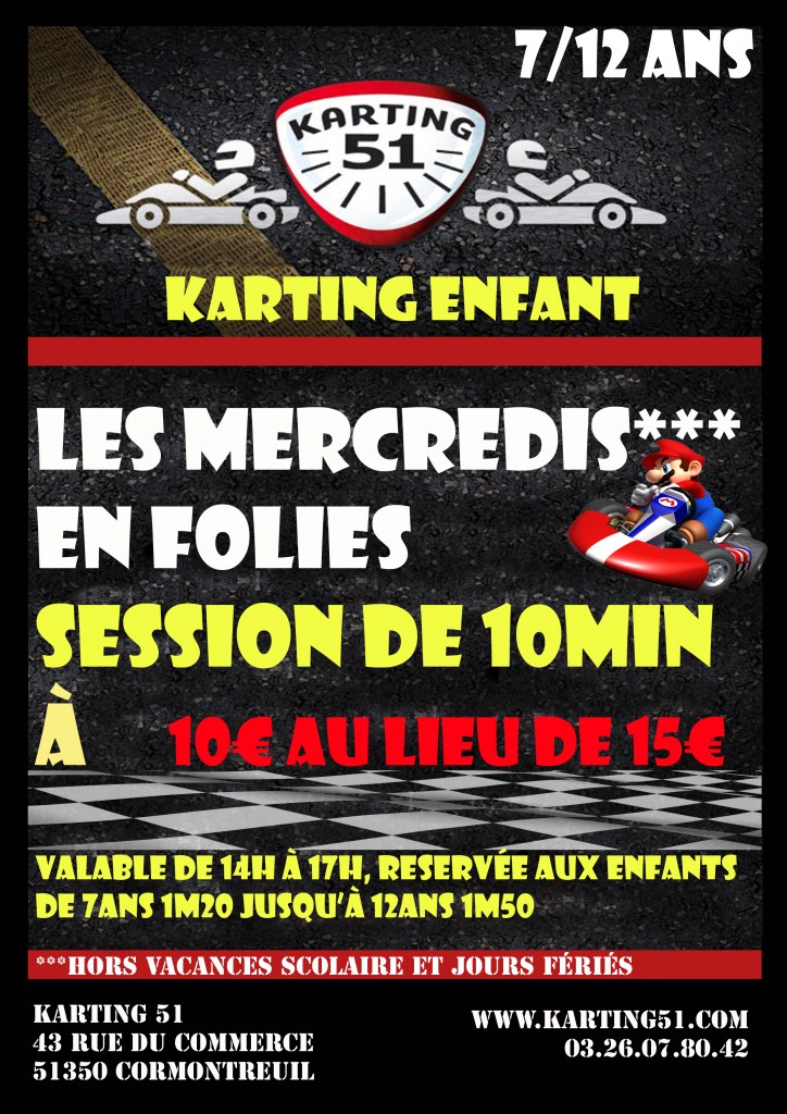 affiche mercredi enfant 10€ copie